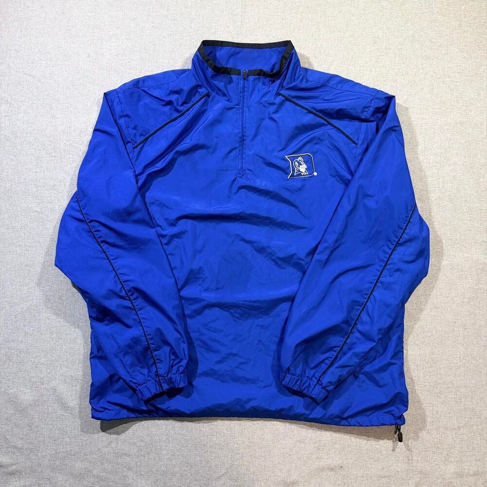 Duke Blue Devils quarter zip windbreaker
